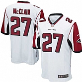 Nike Men & Women & Youth Falcons #27 McClain White Team Color Game Jersey,baseball caps,new era cap wholesale,wholesale hats
